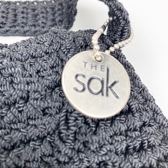 The Sak Crochet Black Shoulder Bag - Picture 2 of 5